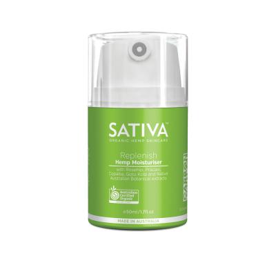 Sativa Organic Hemp Moisturiser Replenish 50ml